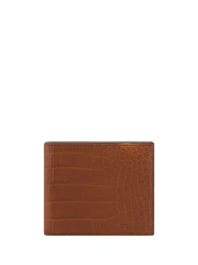 Brunello Cucinelli Wallet In Cognac