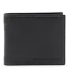 Brunello Cucinelli Black Bi-fold Cardholder In Leather Men In Black