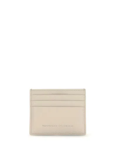 Brunello Cucinelli Wallets In White