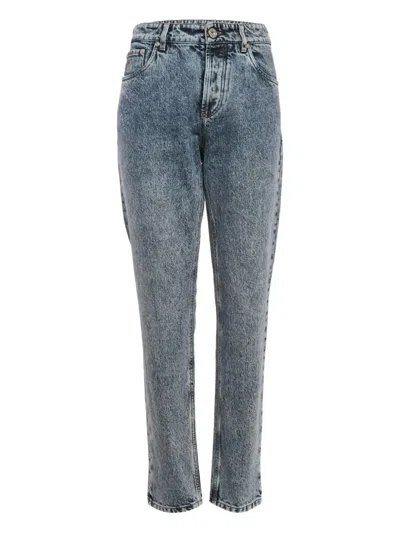 Pre-owned Brunello Cucinelli Washed Jeans In Blue