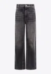 Brunello Cucinelli Washed Straight-leg Jeans