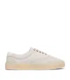 Brunello Cucinelli Panelled Suede Sneakers In Neutrals