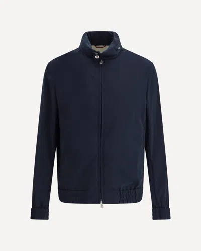 BRUNELLO CUCINELLI WATER-REPELLENT JACKET WITH REMOVABLE HOOD