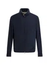 Brunello Cucinelli Men Water-repellent Jacket With Removable Hood