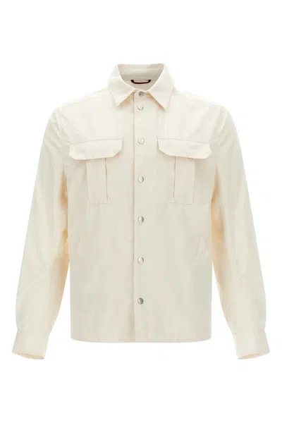 BRUNELLO CUCINELLI BRUNELLO CUCINELLI WATER REPELLENT OVERSHIRT