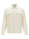 Brunello Cucinelli Men Shirt-style Outerwear Unlined In Water-repellent Microfibre With Heat Tapes
