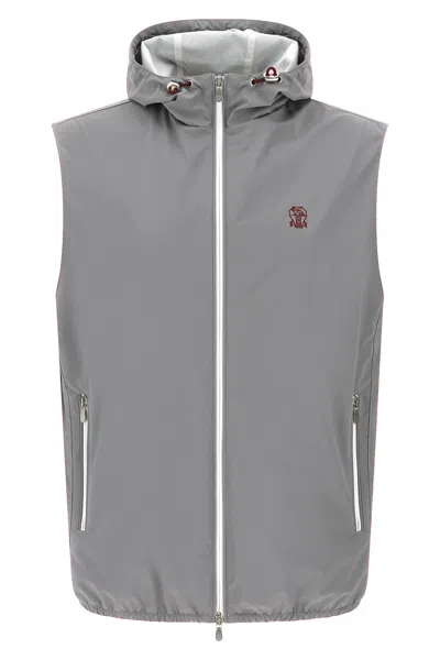 BRUNELLO CUCINELLI BRUNELLO CUCINELLI WATER-REPELLENT VEST