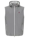 Brunello Cucinelli Water-repellent Hooded Sleeveless Vest