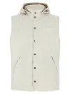 Brunello Cucinelli Hooded Lightweight Waistcoat