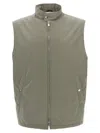 Brunello Cucinelli Grey Water-repellent Vest In Gray