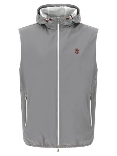 BRUNELLO CUCINELLI BRUNELLO CUCINELLI WATER-REPELLENT VEST