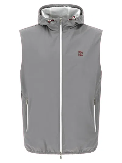 BRUNELLO CUCINELLI WATER-REPELLENT VEST
