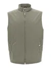 Brunello Cucinelli Grey Water-repellent Vest In Grey