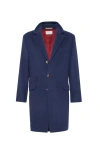 Brunello Cucinelli Water-resistant Coat In Blue