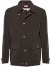 Brunello Cucinelli Ter-repellent Cotton Field Jacket
