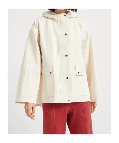 BRUNELLO CUCINELLI BRUNELLO CUCINELLI ZIP-UP HOODED JACKET