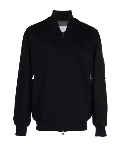 Brunello Cucinelli Water-resistant Padded Jacket In Black
