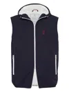 Brunello Cucinelli Water Resistant Sleeveless Outerwear In Black