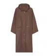 Brunello Cucinelli Water-resistant Taffeta Parka In Brown