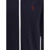 Brunello Cucinelli Membranated Nylon Jacket With Logo And Hood