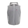 Brunello Cucinelli Waterproof Vest In Black
