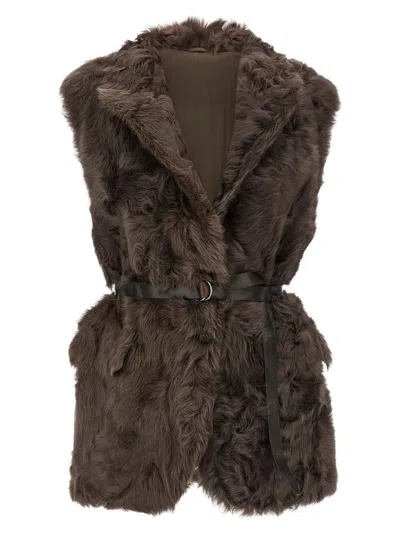 Brunello Cucinelli 'wavy' Vest