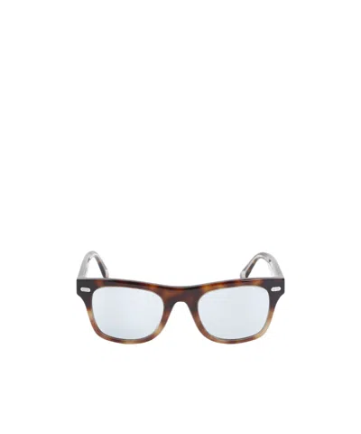 Brunello Cucinelli Square Shape Acetate Sunglasses In White