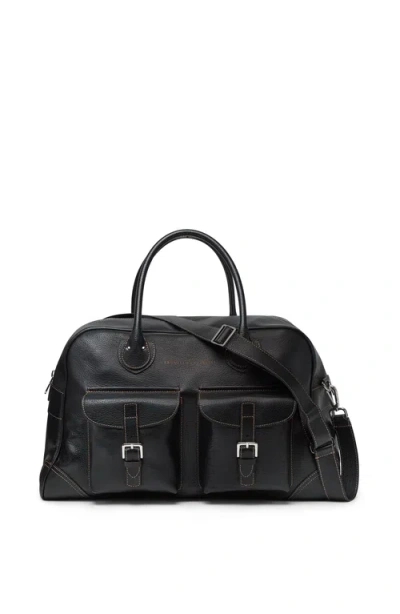 Brunello Cucinelli Weekender Bag In Black