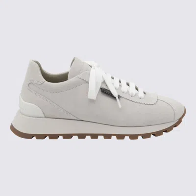 BRUNELLO CUCINELLI LEATHER SNEAKERS