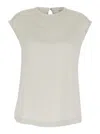 Brunello Cucinelli Top In White
