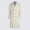 Brunello Cucinelli Men One-and-a-half-breasted Coat In White