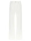 Brunello Cucinelli White Contemporary Loose Jeans In White