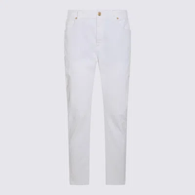 Brunello Cucinelli Jeans Bianco In White