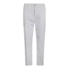 Brunello Cucinelli White Cotton Denim Jeans In White