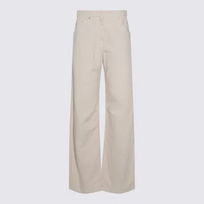 Brunello Cucinelli White Cotton Jeans