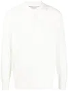 Brunello Cucinelli Knitted Polo Shirt In White