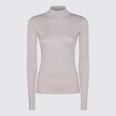 Brunello Cucinelli White Cotton Knitwear