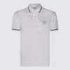 Brunello Cucinelli Tennis Logo-polo Shirt In White