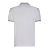 Brunello Cucinelli Tennis Logo-polo Shirt In White