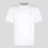 Brunello Cucinelli Cotton Jersey Logo T-shirt In White