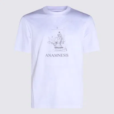 Brunello Cucinelli White Cotton T-shirt
