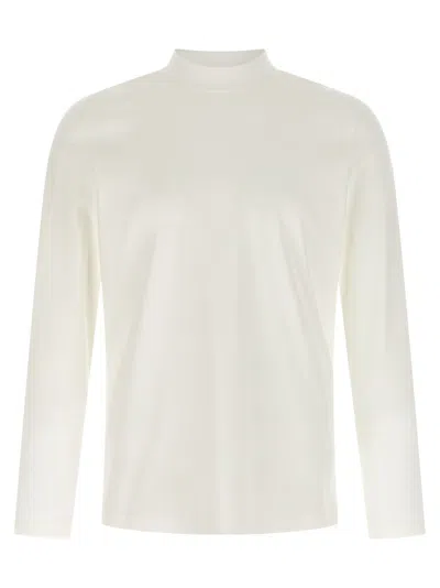 BRUNELLO CUCINELLI WHITE COTTON T-SHIRT