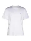 Brunello Cucinelli Cotton Jersey Crew Neck T-shirt With Logo In White