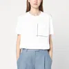 Brunello Cucinelli Classic Pocket Tee Shirt Clothing In White