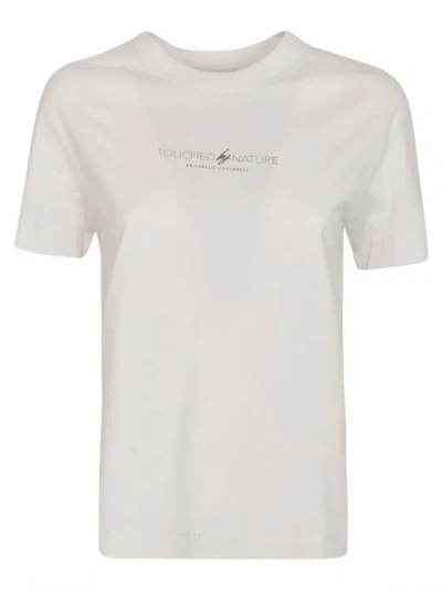 Brunello Cucinelli White Crew Neck T-shirt