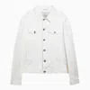 Brunello Cucinelli Classic White Denim Jacket For Men