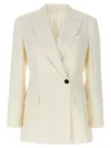 Brunello Cucinelli Tailored Blazer With Double-breasted Design In White