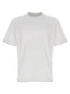Brunello Cucinelli Men Double Layer T-shirt In White