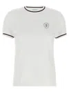 Brunello Cucinelli Embroidered-detail Cotton T-shirt In White