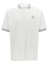 Brunello Cucinelli White Logo Polo Shirt In White